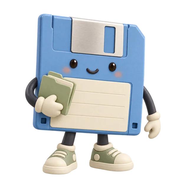 archive pal, a friendly desktop character