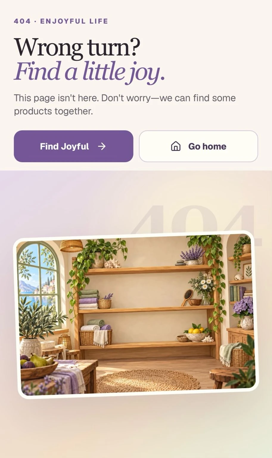 Making a 404 page worth exploring. — original LinkedIn post image