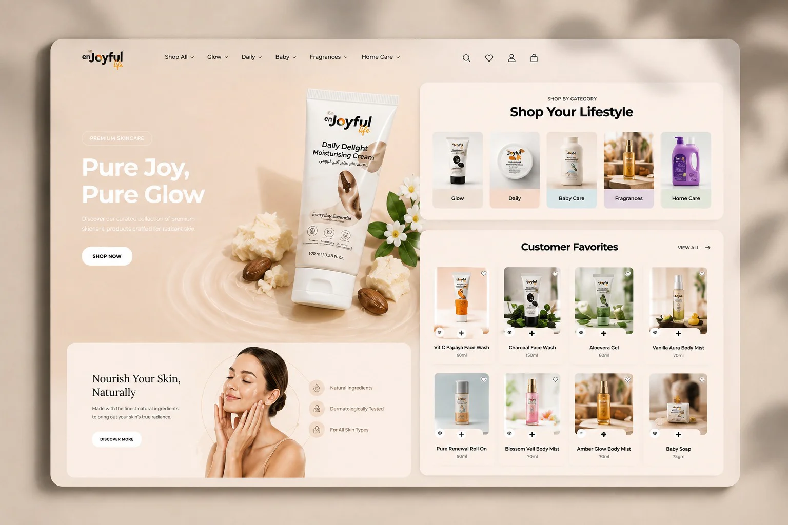 Enjoyful Life project design