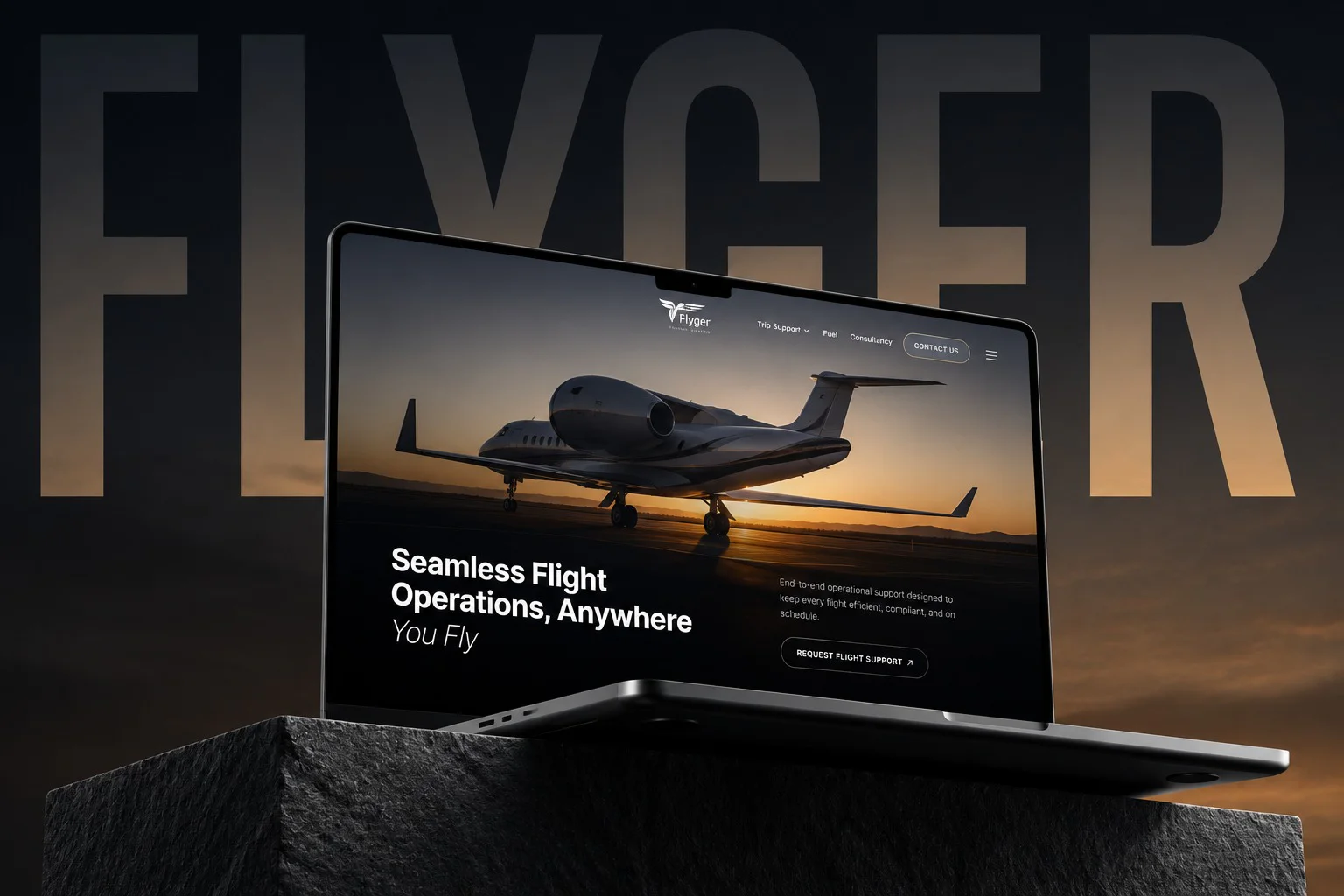 Flyger Aviation project design